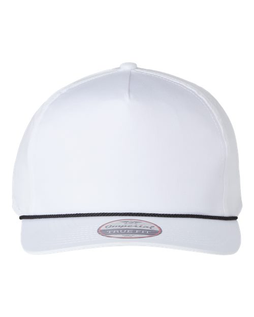 The Barnes Cap - White/ Black Front