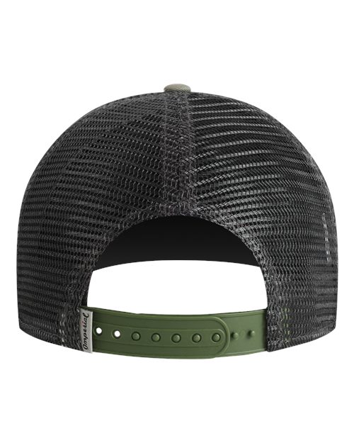 North Country Trucker Cap - Stone/ Moss/ Charcoal Back