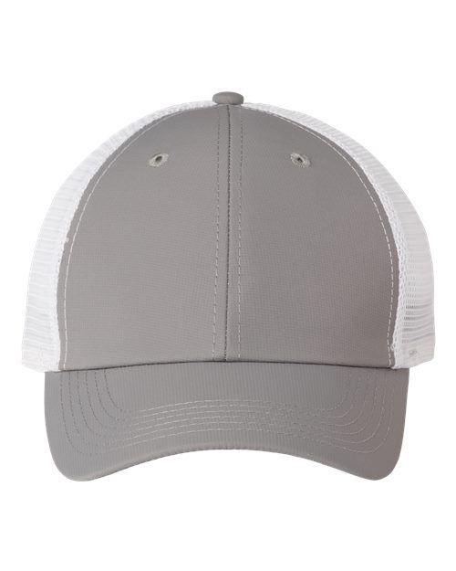 The Original Sport Mesh Cap - Light Grey/ White Front