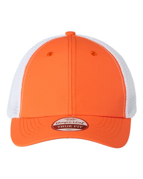The Original Sport Mesh Cap - Orange/ White Front