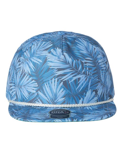 The Aloha Rope Cap - Blue Hawaiin Front