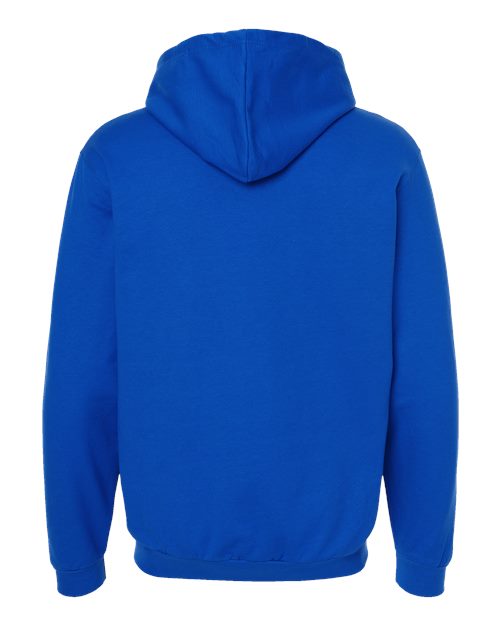 Unisex Full-Zip Hooded Sweatshirt - Royal Back