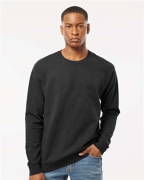 Tultex Unisex Fleece Crewneck Sweatshirt - Model Front