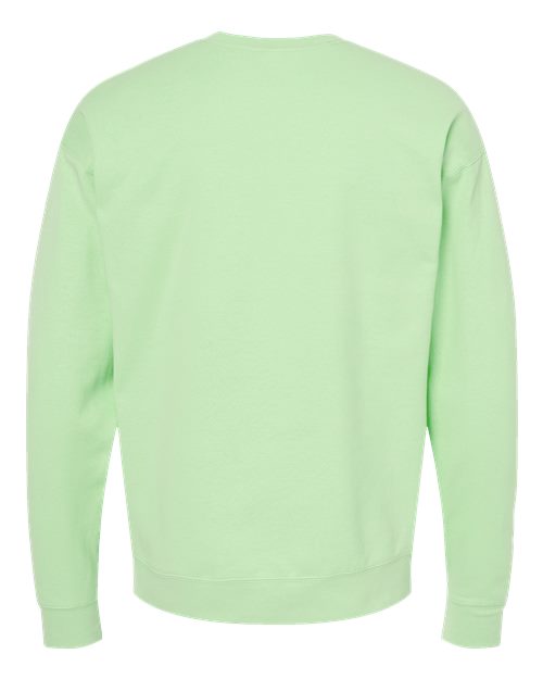 Unisex Fleece Crewneck Sweatshirt - Neo Mint Back