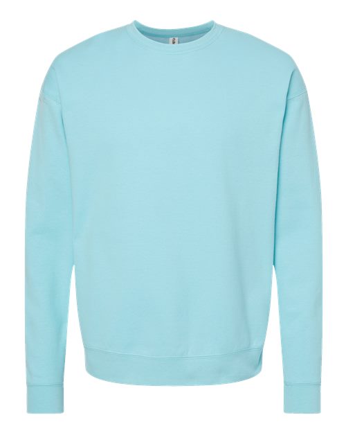 Unisex Fleece Crewneck Sweatshirt - Purist Blue Front