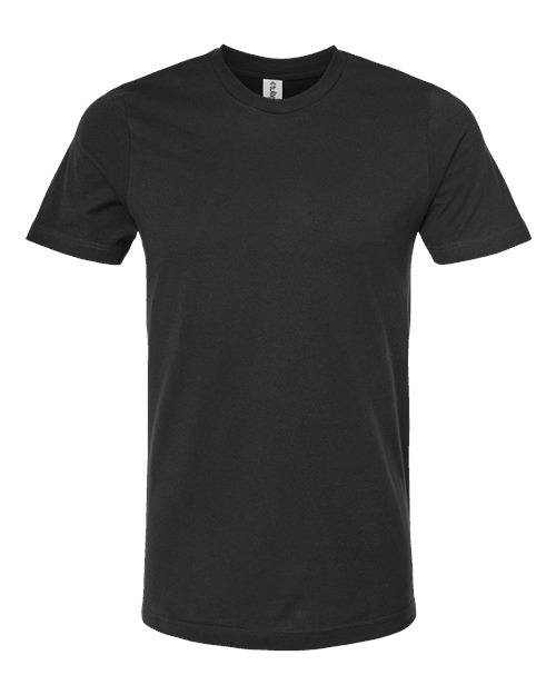 Men's Premium Cotton T-Shirt - Black Front