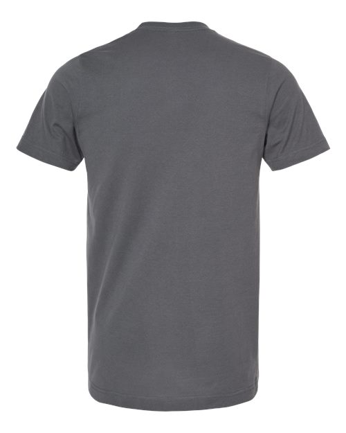 Men's Premium Cotton T-Shirt - Charcoal Back