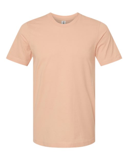 Men's Premium Cotton T-Shirt - Peach Front