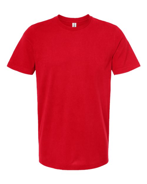 Men's Premium Cotton T-Shirt - Red Front