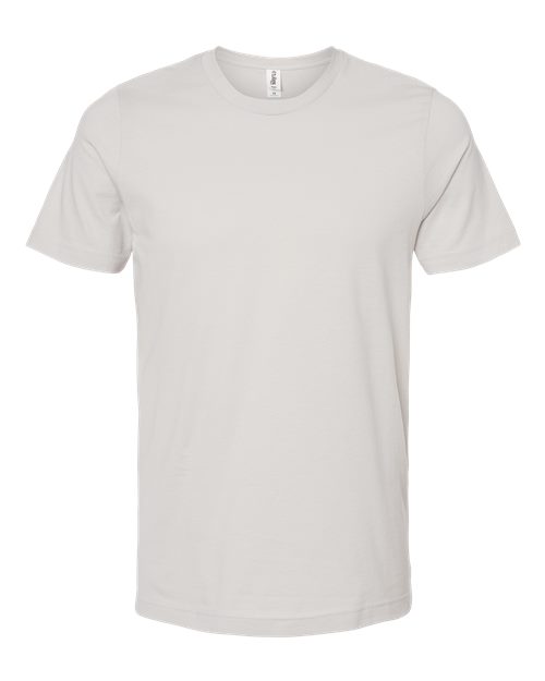 Men's Premium Cotton T-Shirt - Silver Front