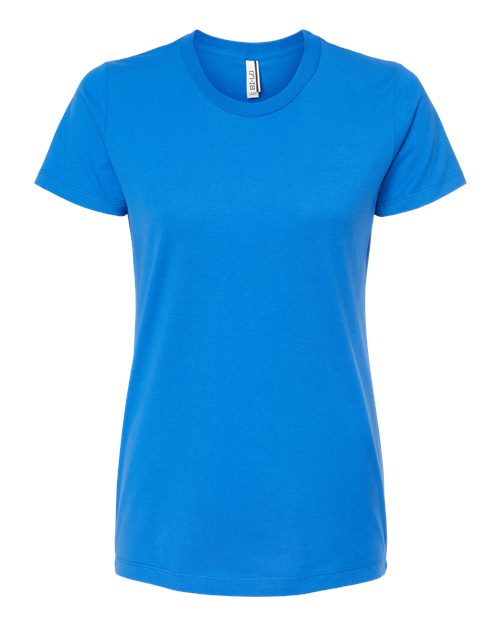 Women's Premium Cotton T-Shirt - Royal Front