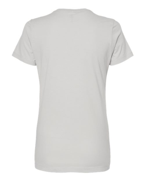 Women's Premium Cotton T-Shirt - Silver Back