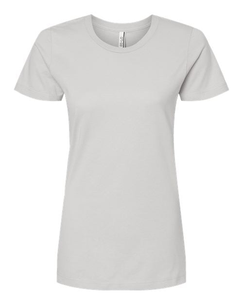 Tultex Women's Premium Cotton T-Shirt - Silver Front