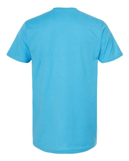 Unisex Fine Jersey T-Shirt - Aqua Back