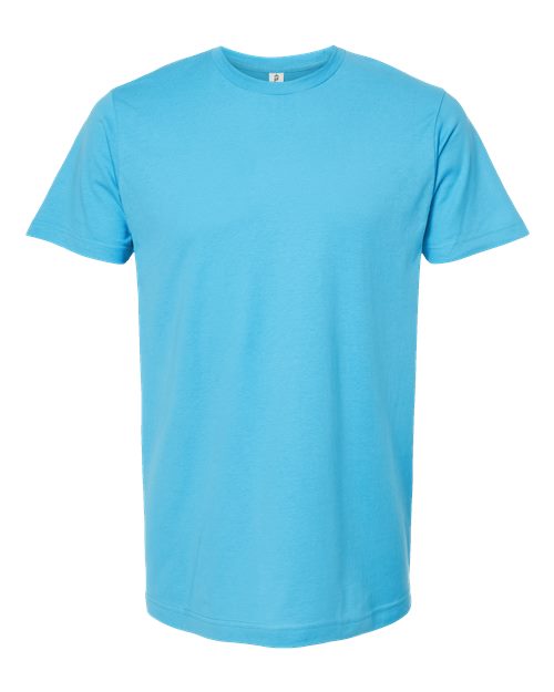 Unisex Fine Jersey T-Shirt - Aqua Front