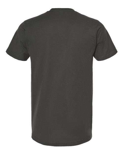 Unisex Fine Jersey T-Shirt - Charcoal Back