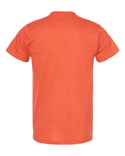Unisex Fine Jersey T-Shirt - Heather Orange Back