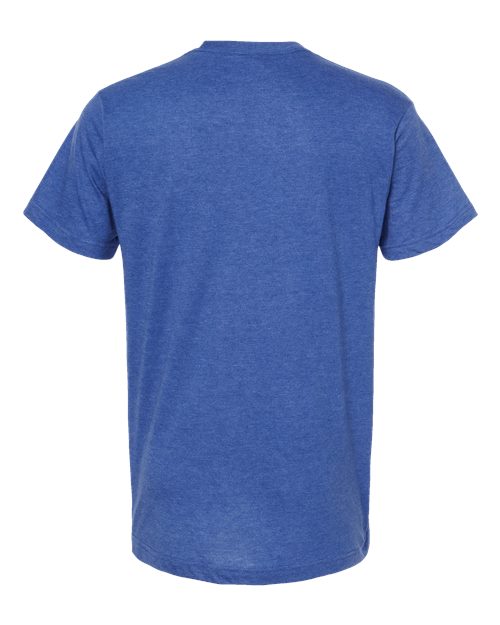 Unisex Fine Jersey T-Shirt - Heather Royal Back