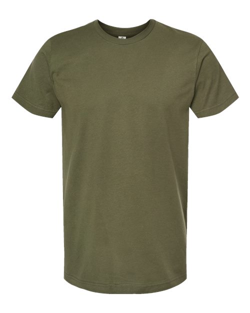Unisex Fine Jersey T-Shirt - Military Green Front