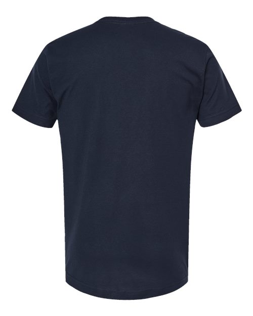 Unisex Fine Jersey T-Shirt - Navy Back