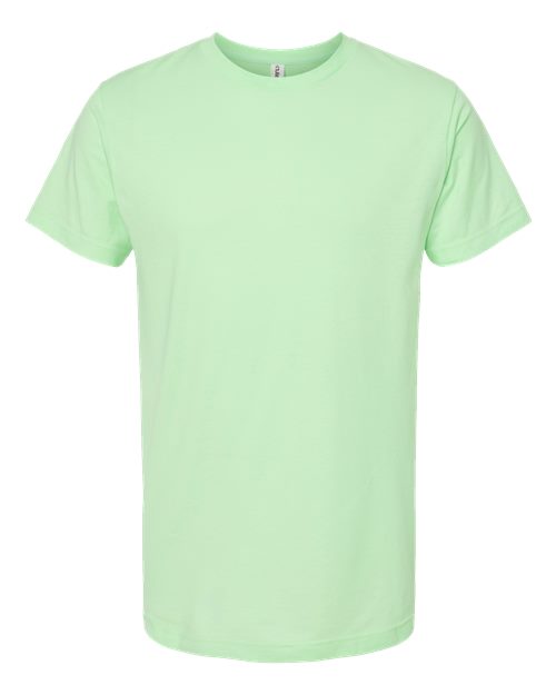 Unisex Fine Jersey T-Shirt - Neo Mint Front