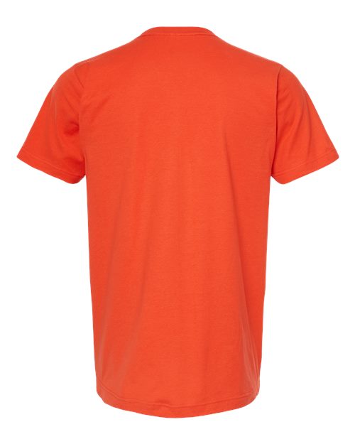 Unisex Fine Jersey T-Shirt - Orange Back