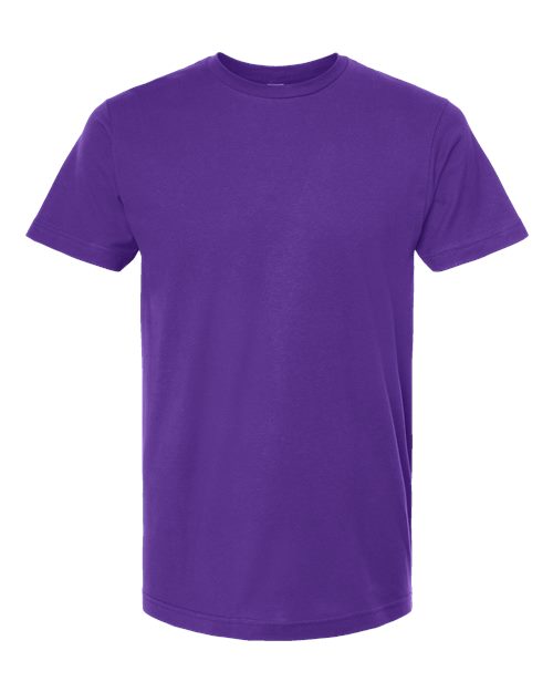 Unisex Fine Jersey T-Shirt - Purple Front