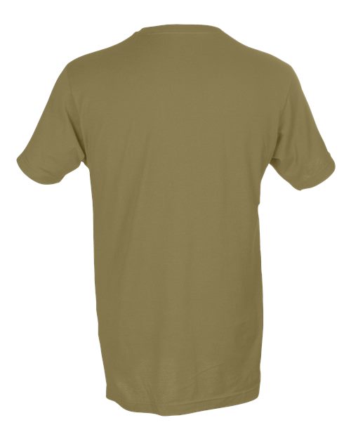 Unisex Fine Jersey T-Shirt - Sand (disc) Back