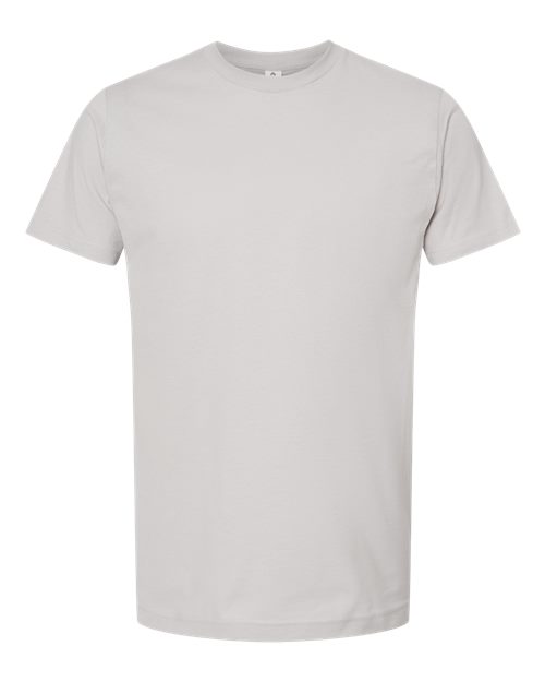 Unisex Fine Jersey T-Shirt - Silver Front