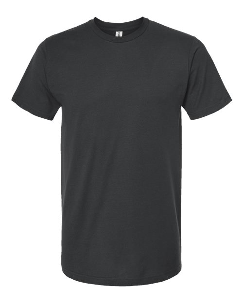 Unisex Fine Jersey T-Shirt - Coal Front