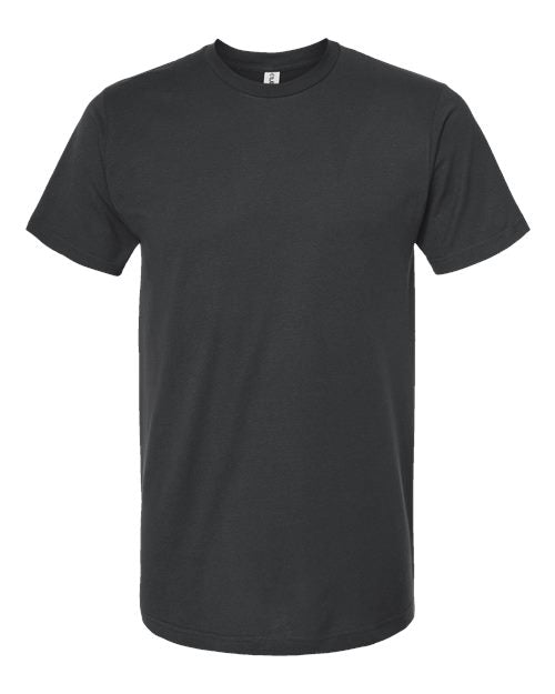 Tultex Unisex Fine Jersey T-Shirt - Coal Front