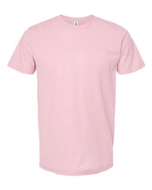 Unisex Fine Jersey T-Shirt - Pink Front