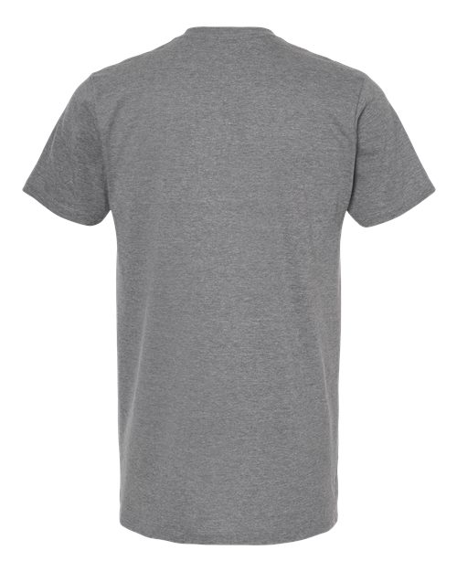 Men's Premium Cotton Blend T-Shirt - Athletic Heather Back