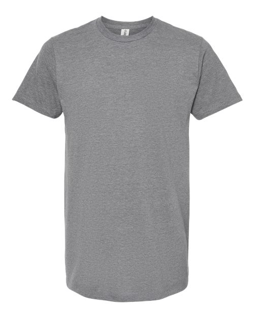 Men's Premium Cotton Blend T-Shirt - Athletic Heather Front