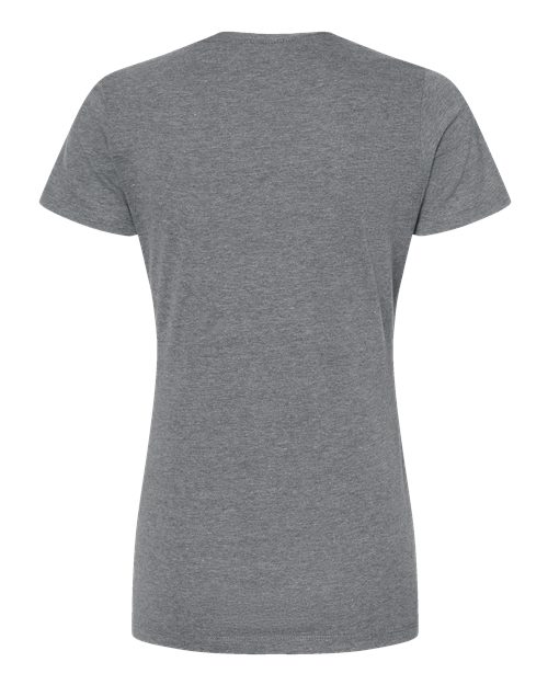 Women's Premium Cotton Blend T-Shirt - Athletic Heather Back
