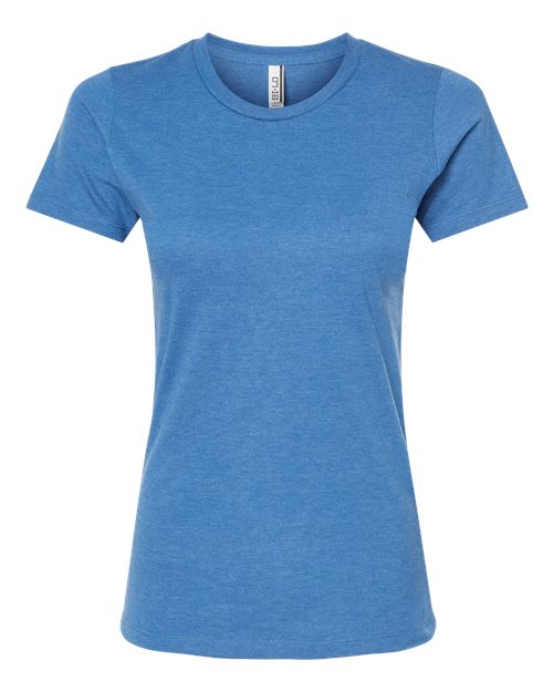 Women's Premium Cotton Blend T-Shirt - Royal Heather Front