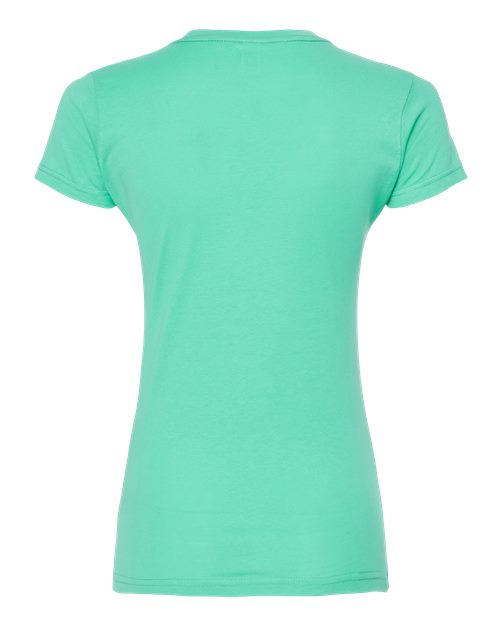 Women's Fine Jersey Slim Fit T-Shirt - Mint Back