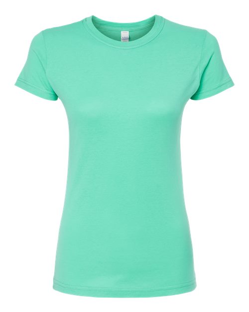 Women's Fine Jersey Slim Fit T-Shirt - Mint Front