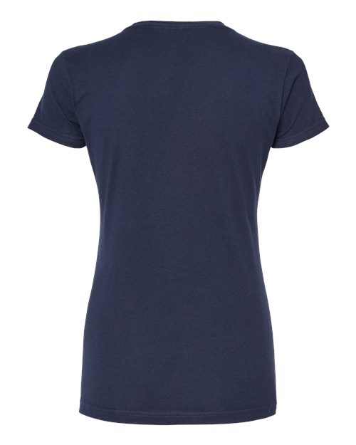 Women's Fine Jersey Slim Fit T-Shirt - Navy Back