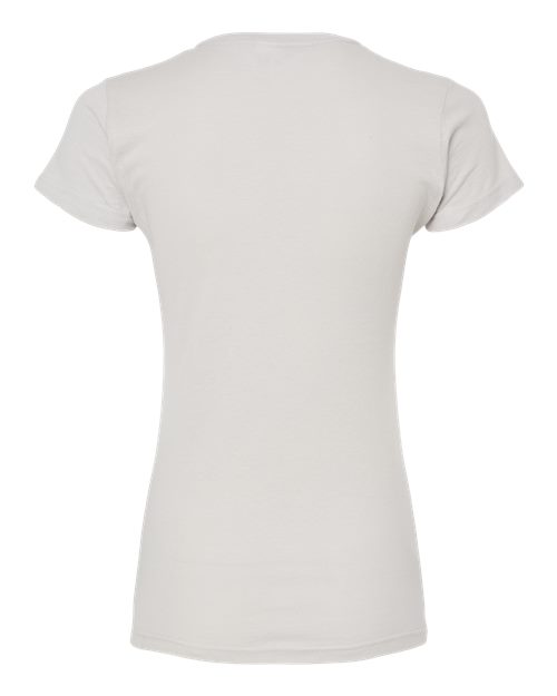 Women's Fine Jersey Slim Fit T-Shirt - Silver Back