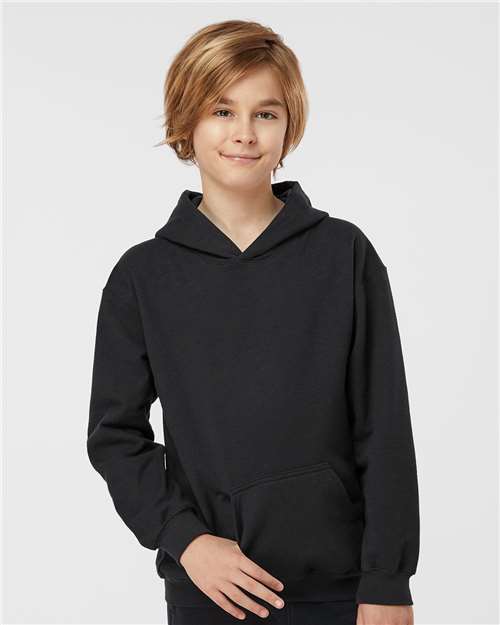 Tultex Youth Hooded Sweatshirt - Model Front