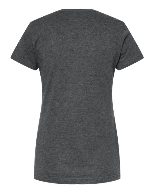 Women's Fine Jersey Classic Fit T-Shirt - Heather Charcoal Back