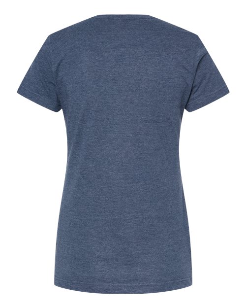 Women's Fine Jersey Classic Fit T-Shirt - Heather Denim Back