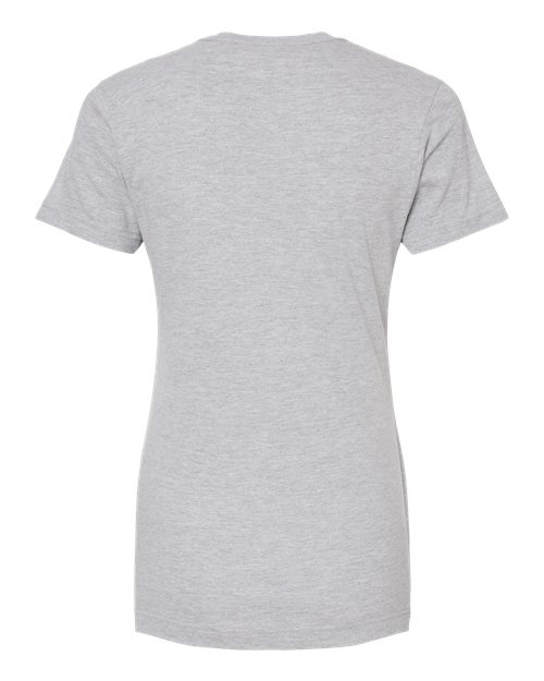 Women's Fine Jersey Classic Fit T-Shirt - Heather Grey Back