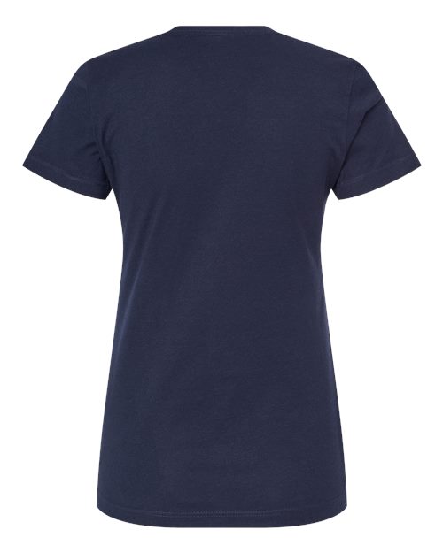 Women's Fine Jersey Classic Fit T-Shirt - Navy Back
