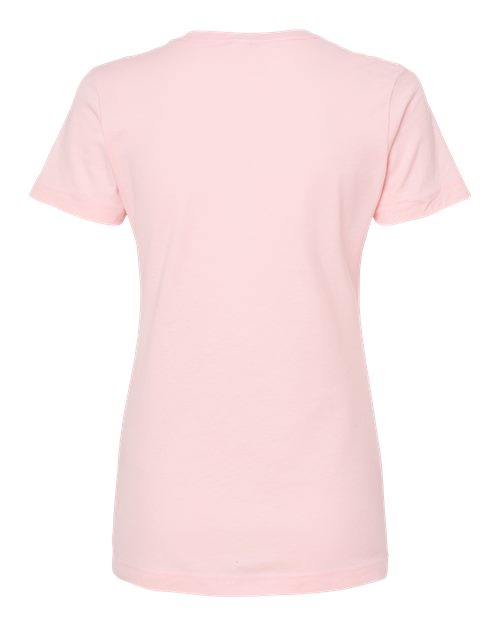 Women's Fine Jersey Classic Fit T-Shirt - Pink Back