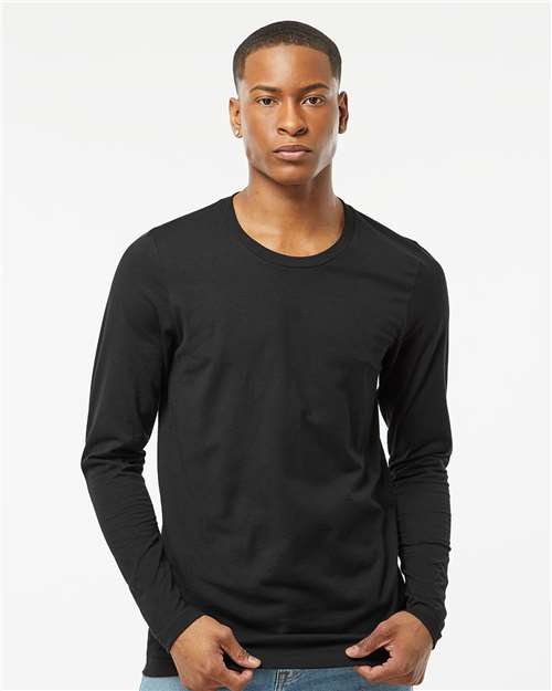 Tultex Unisex Premium Cotton Long Sleeve T-Shirt - Model Front
