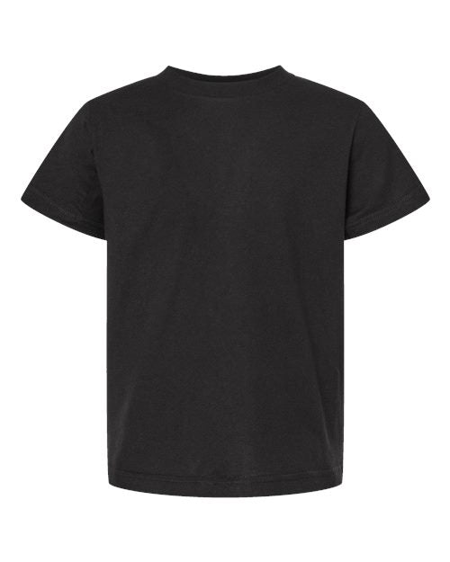 Tultex Youth Fine Jersey T-Shirt - Black Front