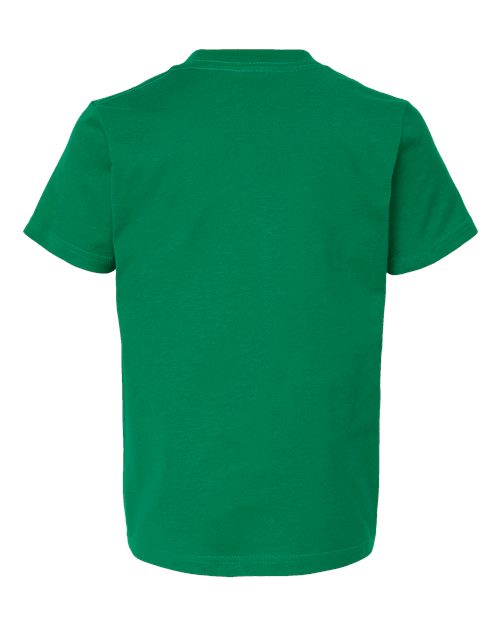 Youth Fine Jersey T-Shirt - Kelly Green Back
