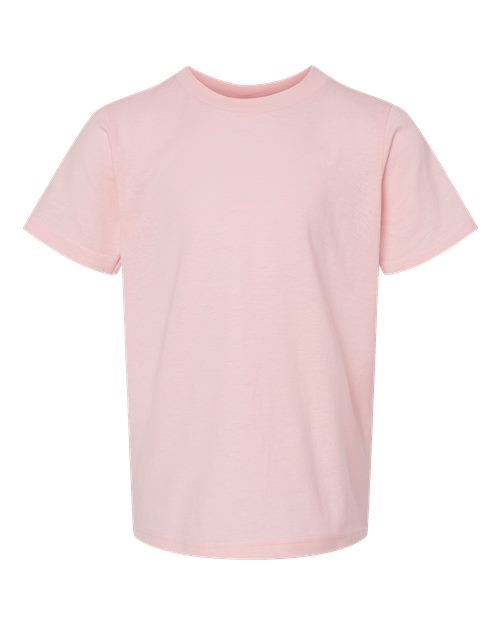 Youth Fine Jersey T-Shirt - Pink Front